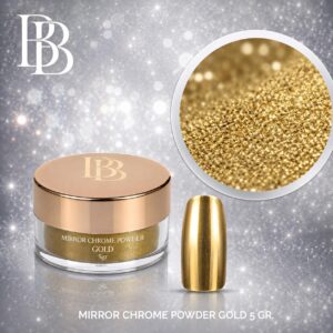 BB Nail Pro - Mirror Chrome Powder Gold